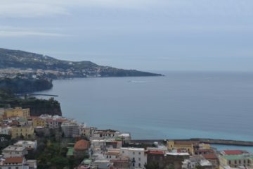 Amalfi Kıyıları manzara